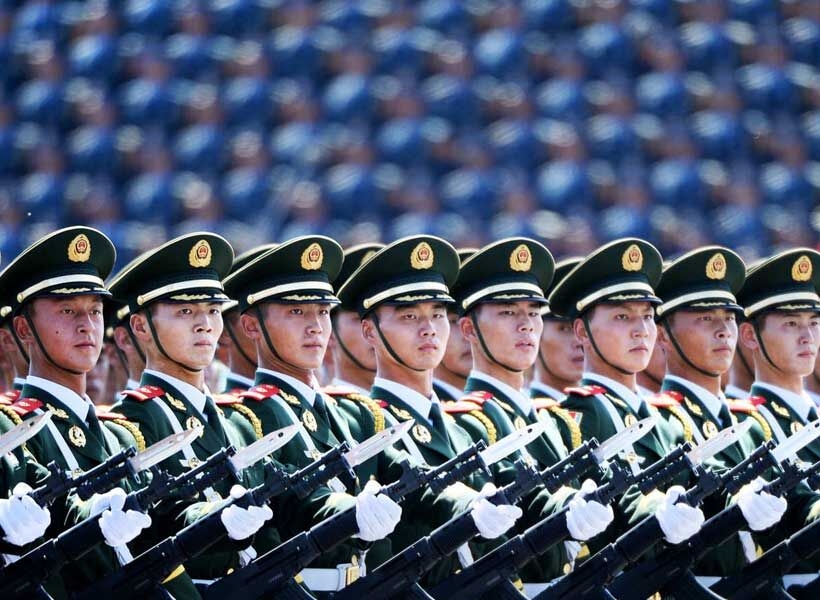 ارتش چین به حالت آماده‌باش درآمد