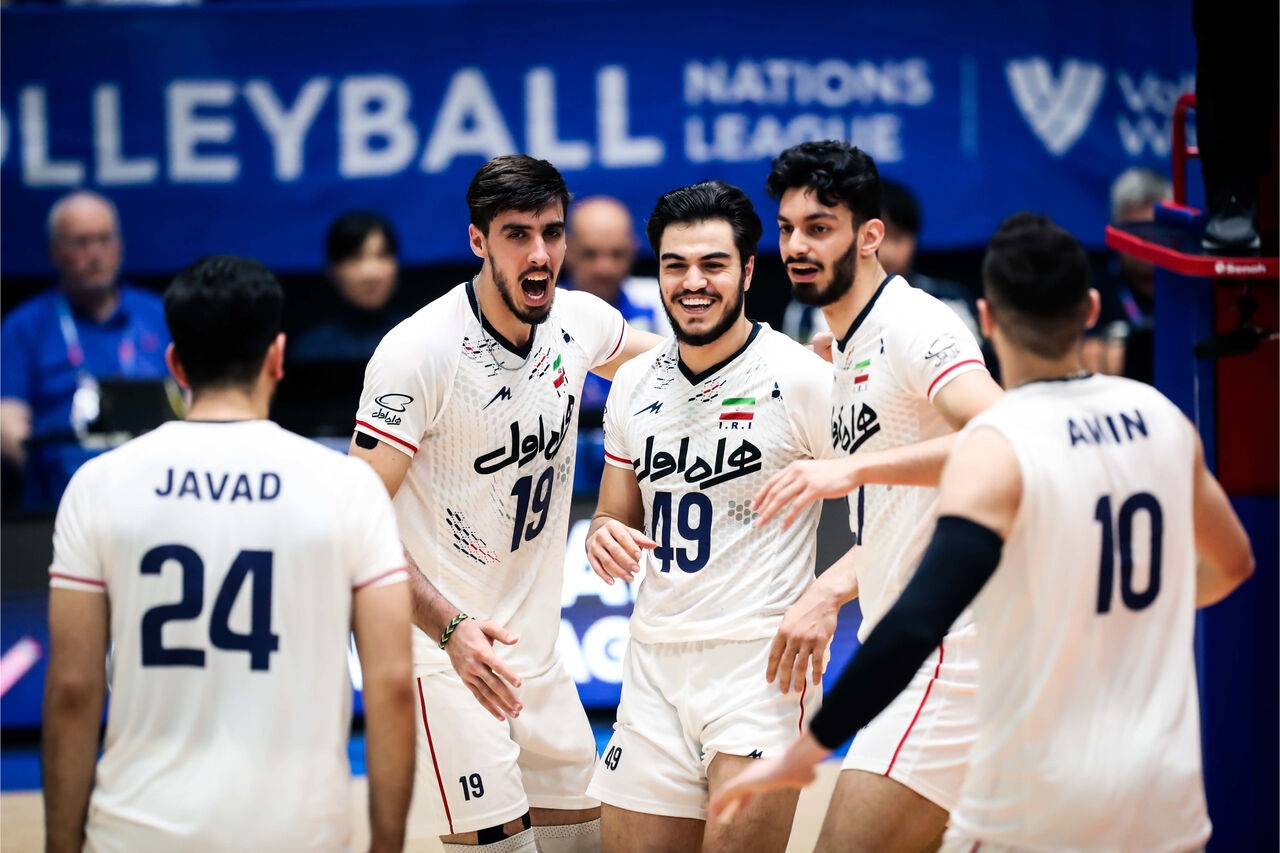 پیروزی شیرین ملی‌پوشان والیبال ایران مقابل چین