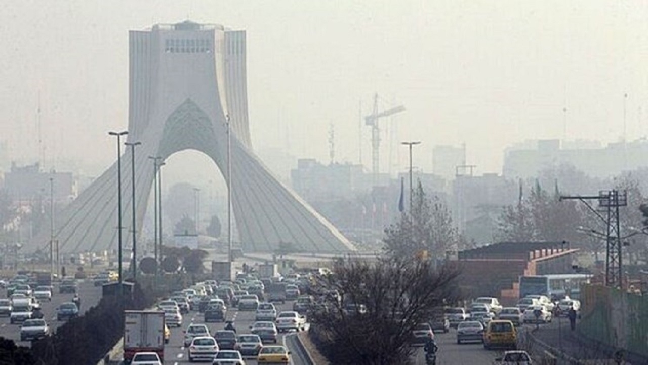 هوای تهران نارنجی شد!/ بیماران و گروه‌های حساس در خانه بمانند