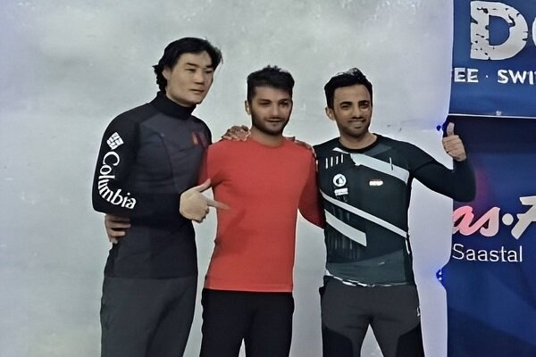 محمدرضا صفدریان در جام جهانی سنگنوردی قهرمان شد