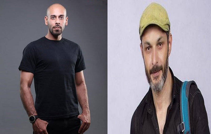 رامین پرچمی و ارشا اقدسی بازیگر مهمان یک تئاتر