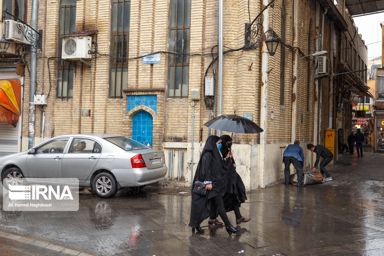 پیش‌بینی رگبار باران برای استان‌های تهران و مازندران