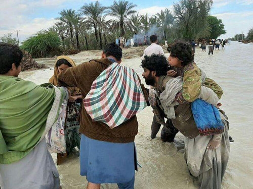 افزون‌بر سه هزار سیلزده سیستان و بلوچستان اسکان یافتند
