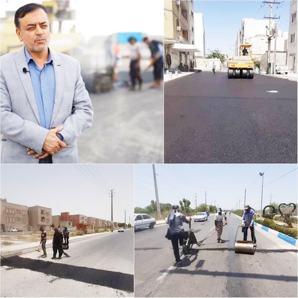 شتاب گیری روند آسفالت کوچه‌ها در بوشهر با پایان یافتن تعمیرات اساسی کارخانه آسفالت