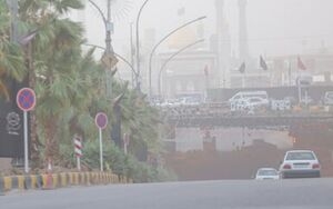 قم در تسخیر گرد و غبار ‏