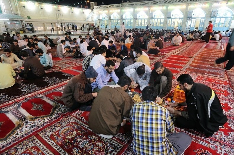 شکوه اعتکاف درقم  ‏