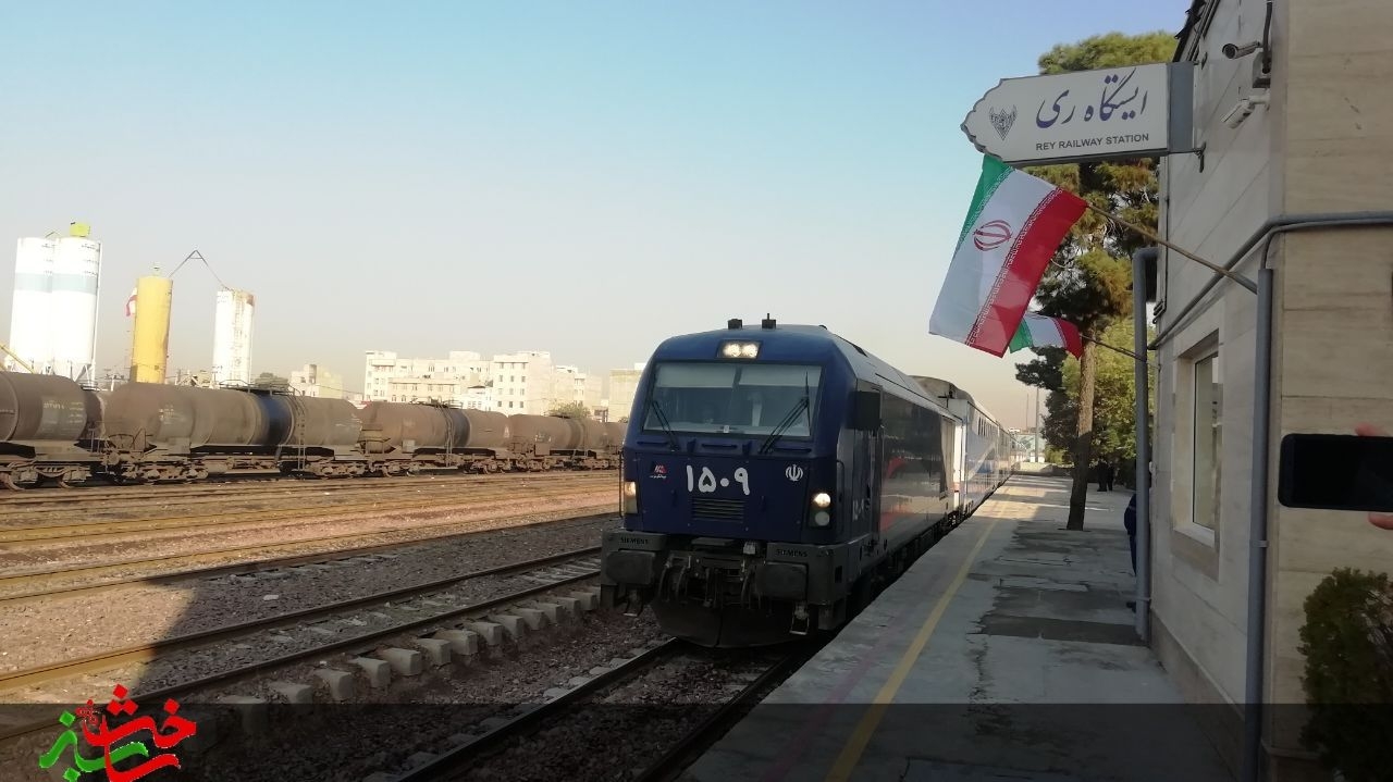طرح توسعه خطوط راه‌آهن شهرری به بهره‌برداری رسید
